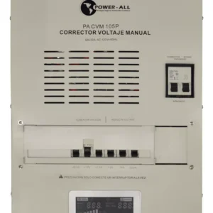 REGULADORES 1 Corrector de Voltaje Manual